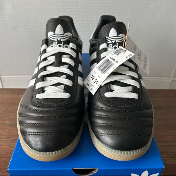 Adidas Samba JP Black Gum Sneakers Size M10/W11 - Picture 6 of 7